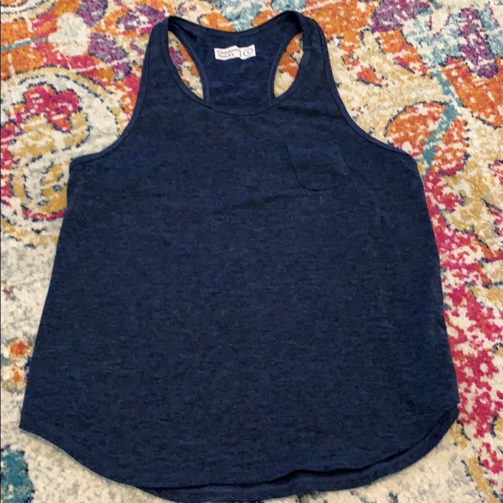 Outdoor Voices - heathered navy tank - small